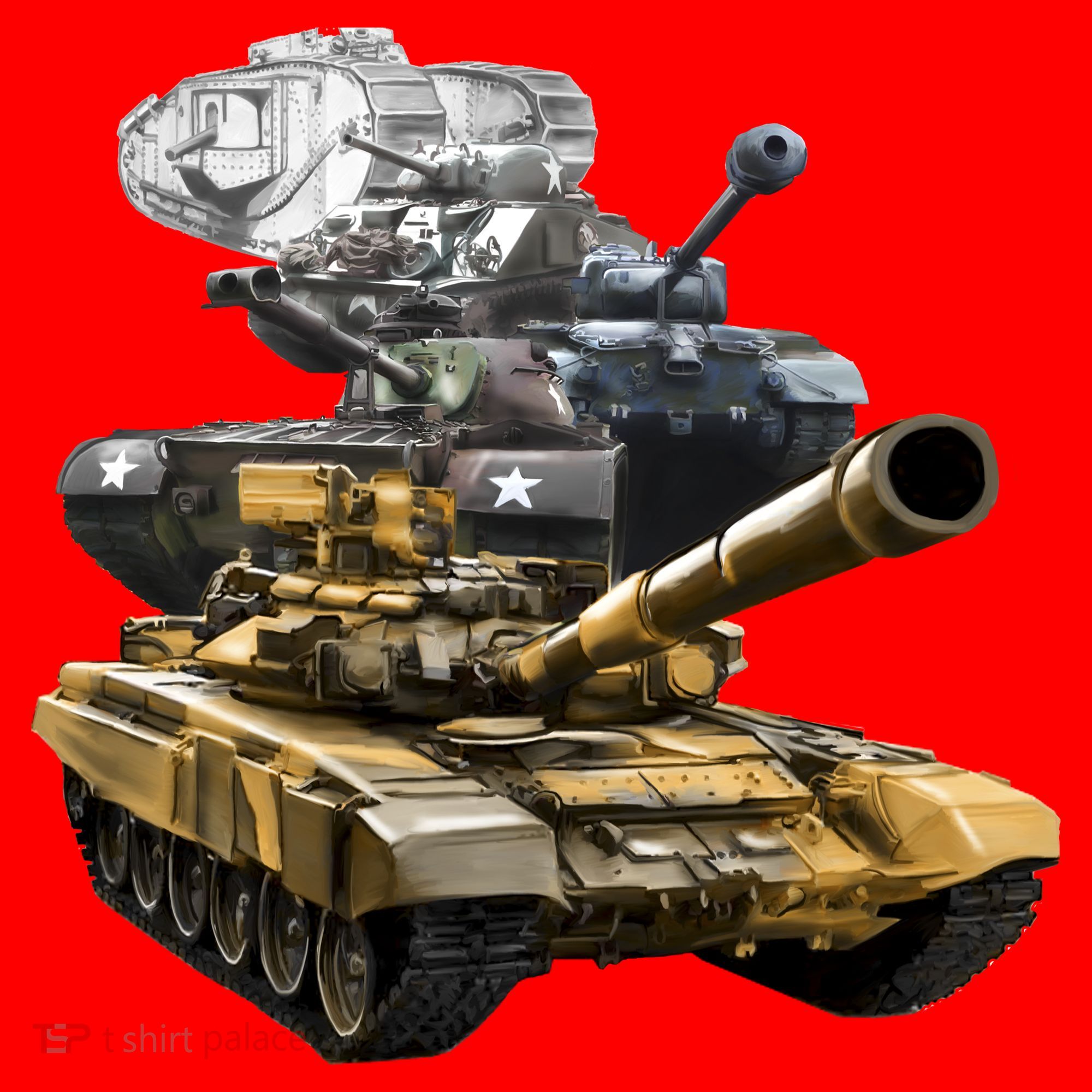 History of The Army Tank Santa Hat