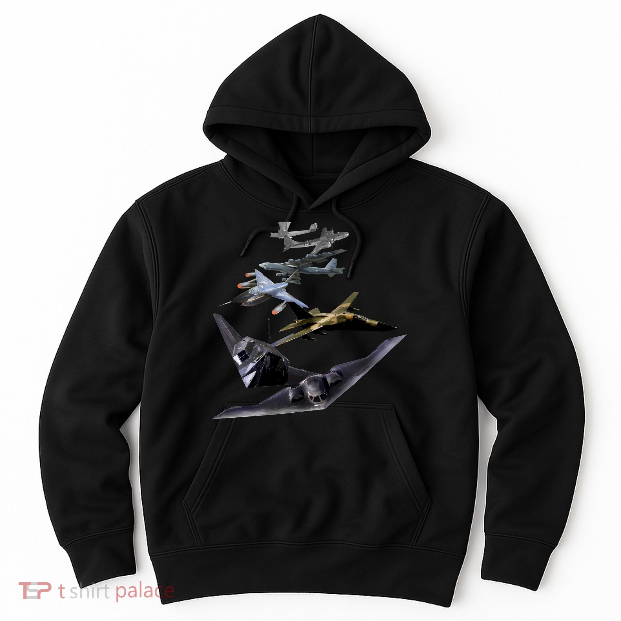 History Of The Bomber Plane Air Force Hoodie