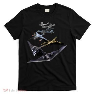 History Of The Bomber Plane Air Force T-Shirt