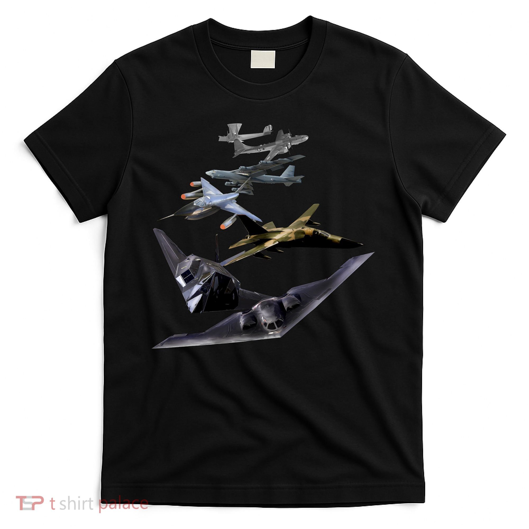 History Of The Bomber Plane Air Force T-Shirt