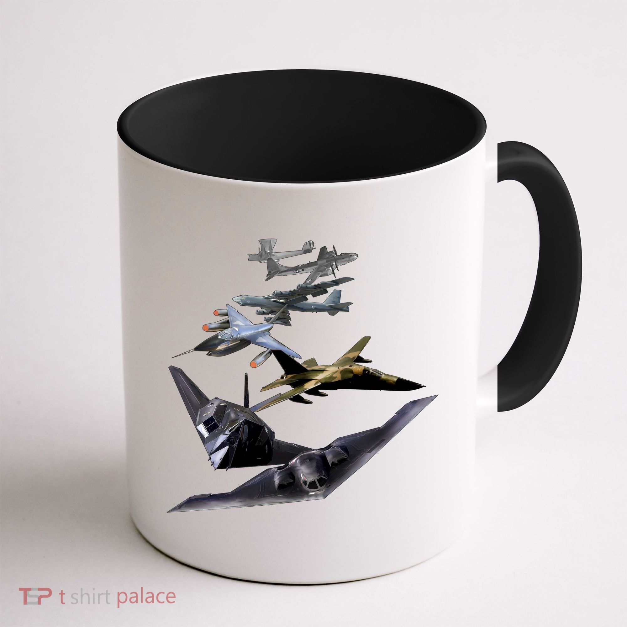 History Of The Bomber Plane Air Force Coffee Mug