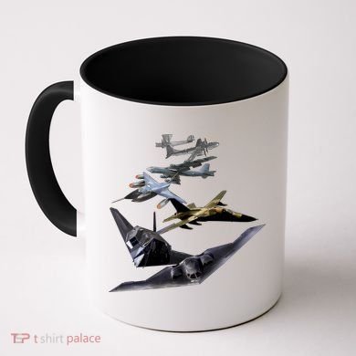 History Of The Bomber Plane Air Force Coffee Mug