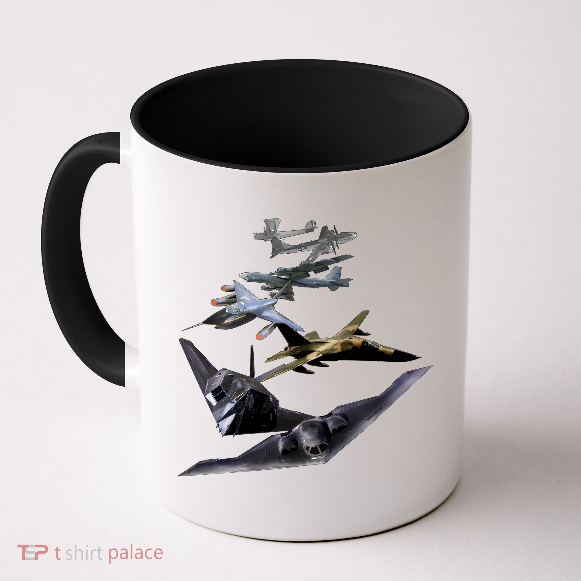 History Of The Bomber Plane Air Force Coffee Mug