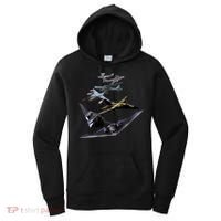 History Of The Bomber Plane Air Force Women's Hoodie thumb 0