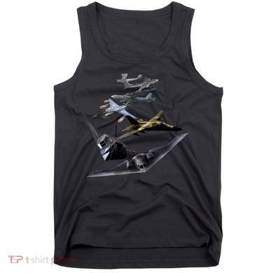 History Of The Bomber Plane Air Force Tank Top
