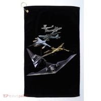 History Of The Bomber Plane Air Force Golf Towel thumb 0