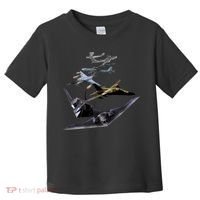 History Of The Bomber Plane Air Force Toddler T-Shirt thumb 0