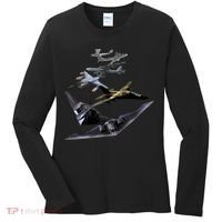 History Of The Bomber Plane Air Force Women's Long Sleeve Shirt thumb 0