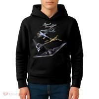 History Of The Bomber Plane Air Force Kids Hoodie thumb 4