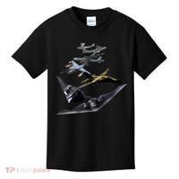 History Of The Bomber Plane Air Force Kids T-Shirt thumb 0
