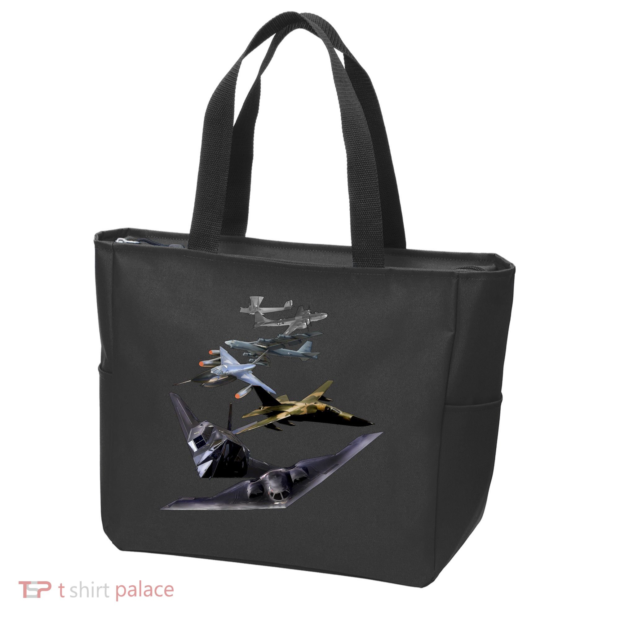 History Of The Bomber Plane Air Force Tote Bag