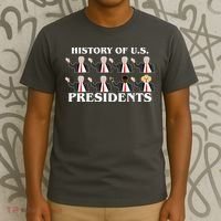 History of U.S. Presidents Anti Trump Clown T-Shirt thumb 3