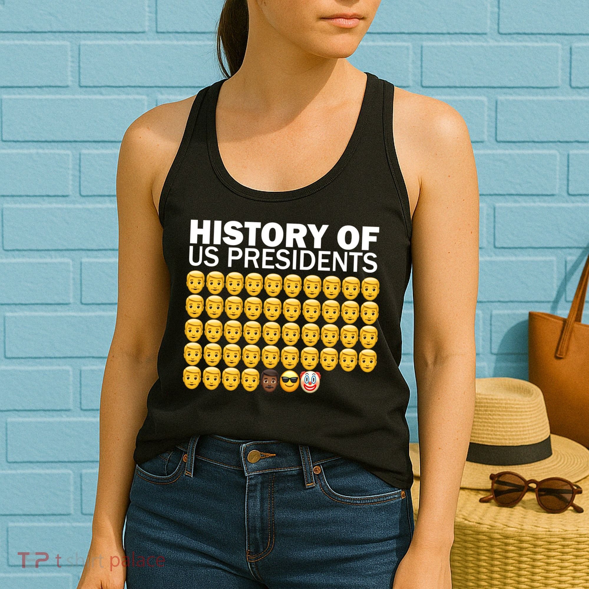History of US Presidents 46th Clown Pro Republican Women's Tank Top