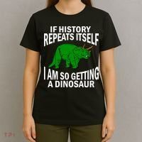 History Repeating Dinosaur T-Shirt thumb 4