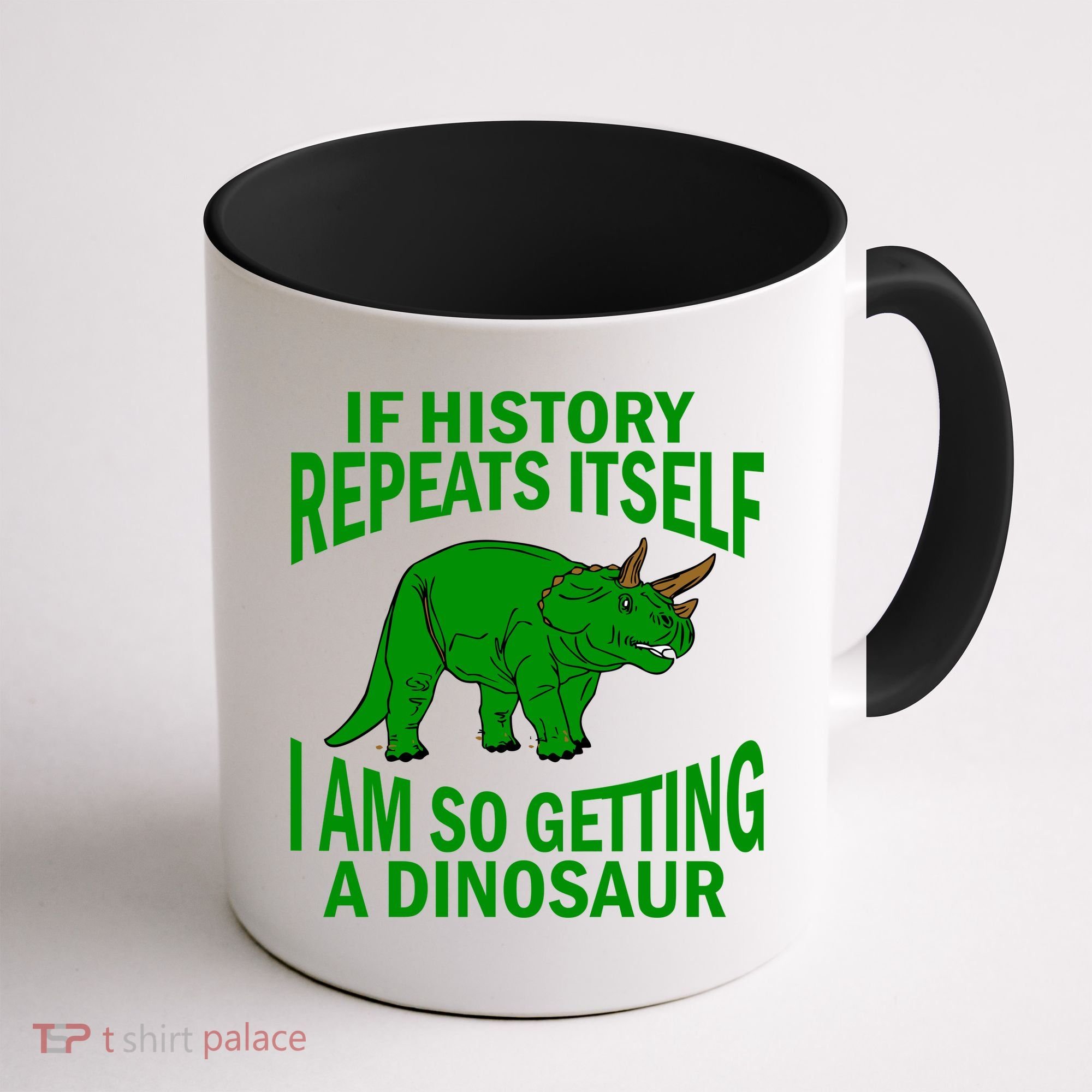 History Repeating Dinosaur Coffee Mug