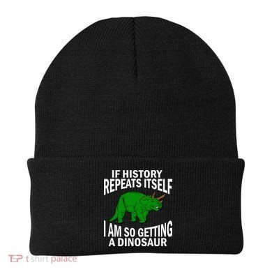 History Repeating Dinosaur Beanie