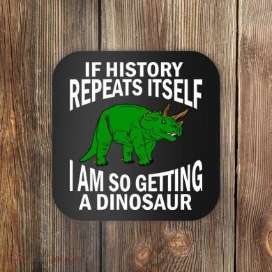 History Repeating Dinosaur Coaster