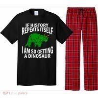 History Repeating Dinosaur Pajama Set thumb 0