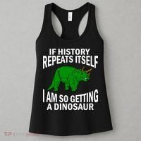 History Repeating Dinosaur Women's Tank Top thumb 3