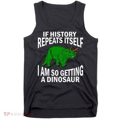 History Repeating Dinosaur Tank Top