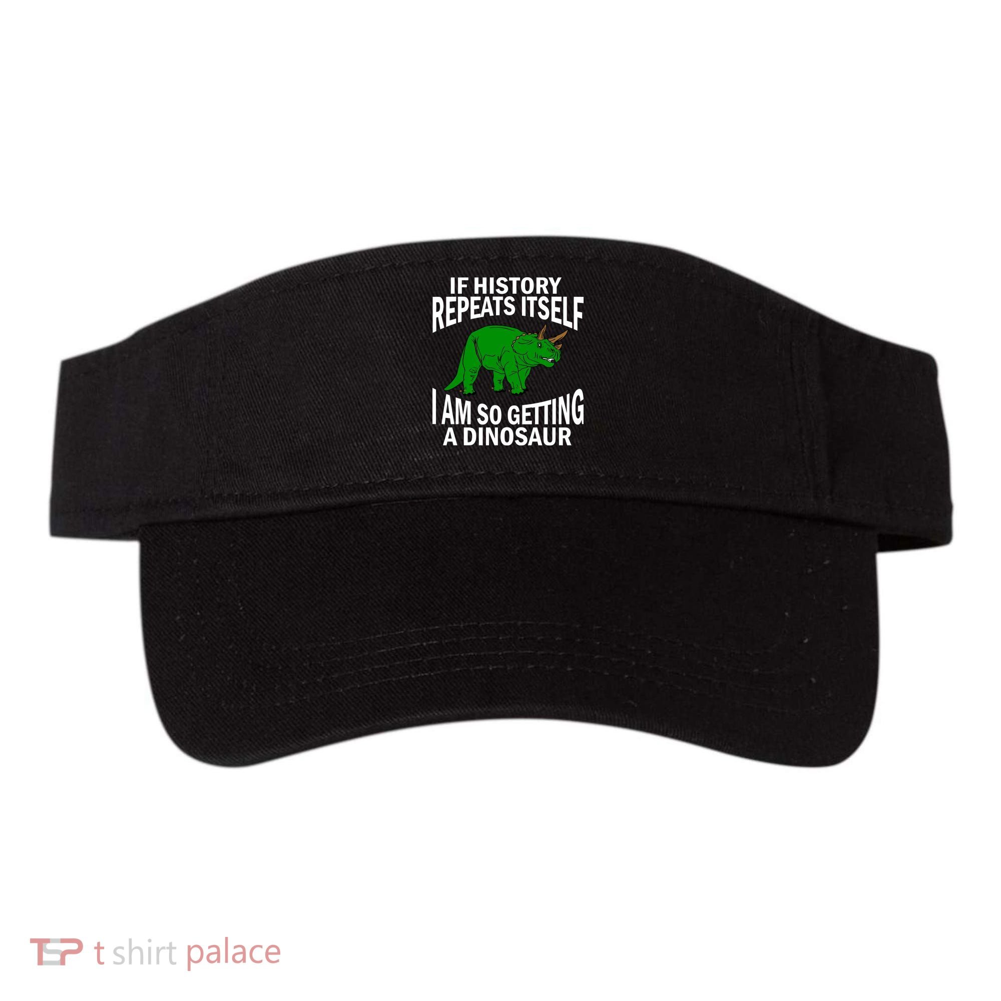 History Repeating Dinosaur Visor