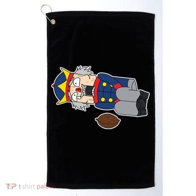 Hit In The Nutcracker Christmas Golf Towel