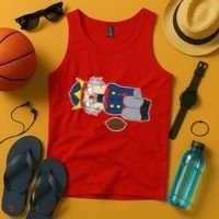 Hit In The Nutcracker Christmas Tank Top thumb 4