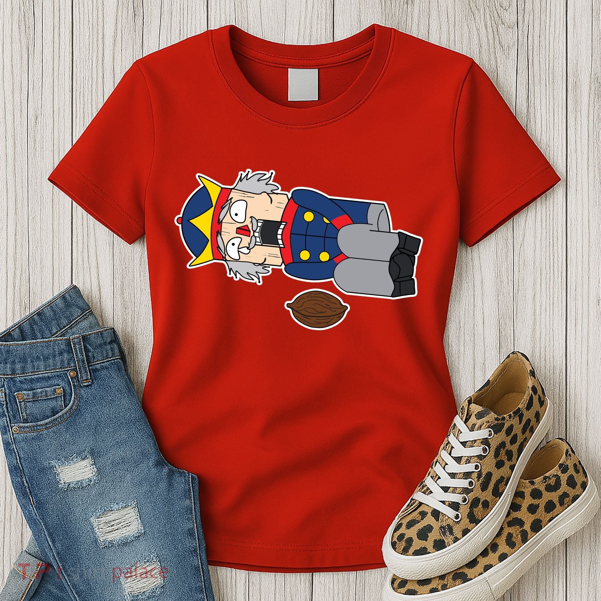 Hit In The Nutcracker Christmas Women's T-Shirt