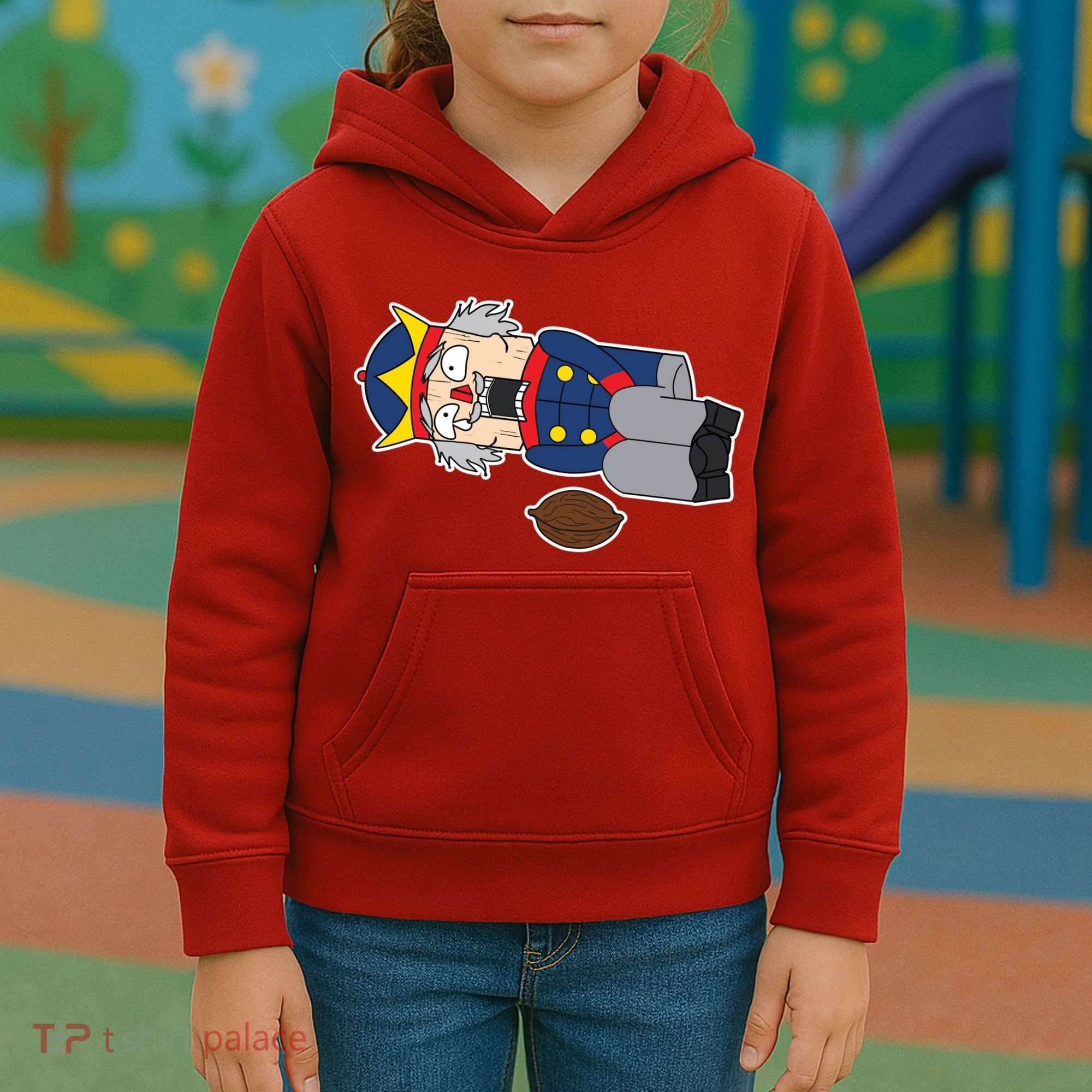 Hit In The Nutcracker Christmas Kids Hoodie