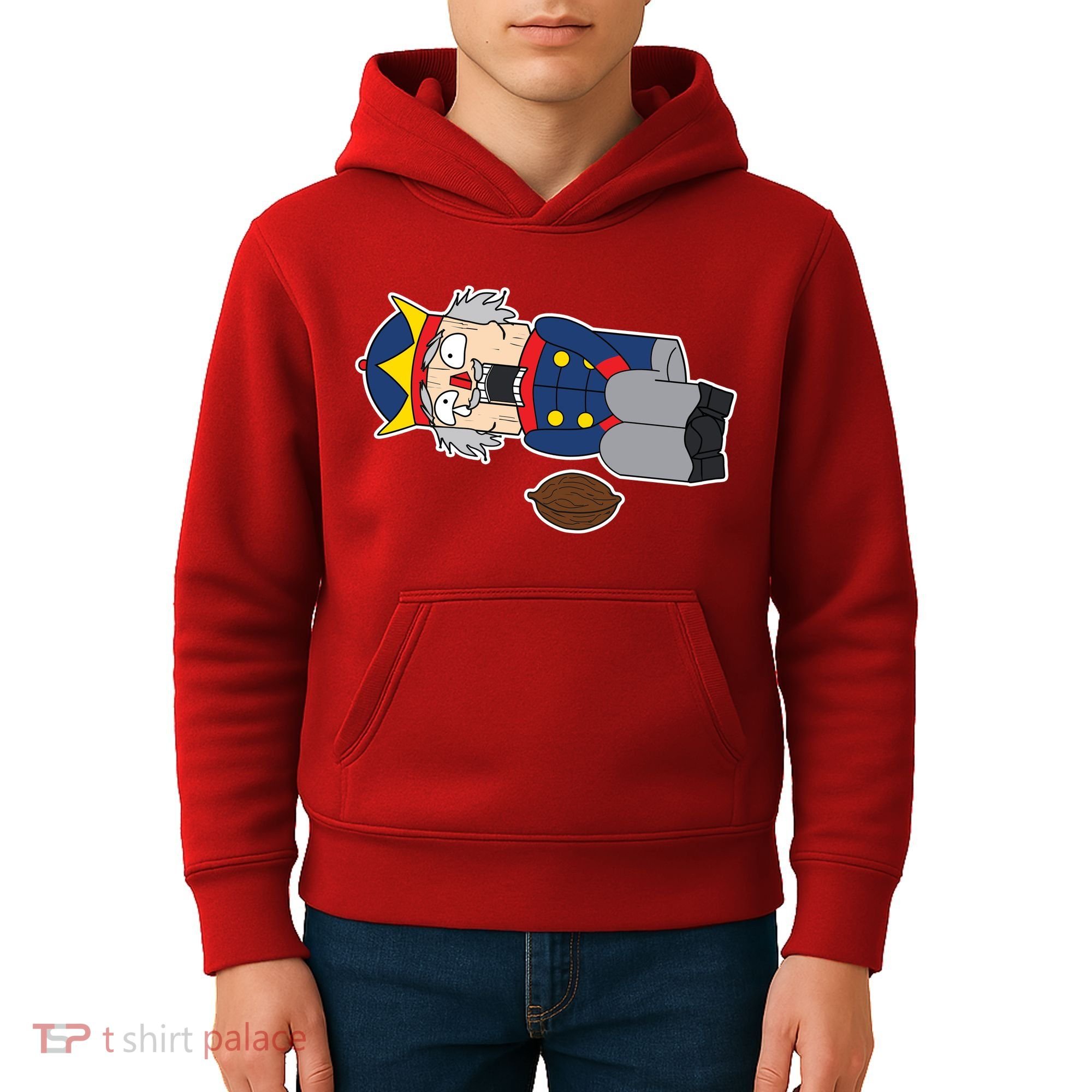 Hit In The Nutcracker Christmas Kids Hoodie