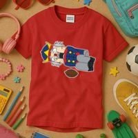 Hit In The Nutcracker Christmas Kids T-Shirt thumb 3