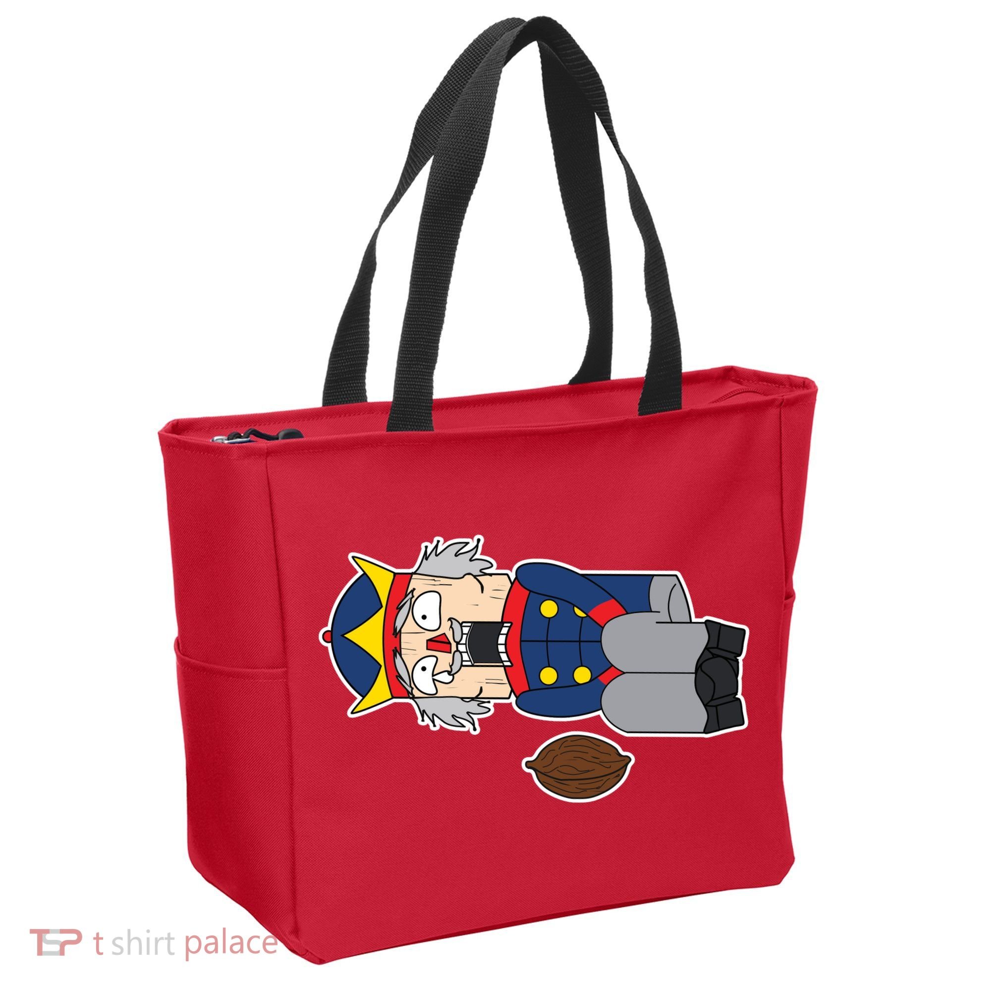 Hit In The Nutcracker Christmas Tote Bag