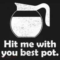 Hit Me With Your Best Pot Coffee Bucket Hat thumb 4