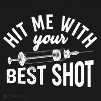 Hit Me With Your Best Shot Funny Vaccinated Toddler Hoodie thumb 2
