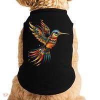 Hummingbird Indian Tribal Art Indian Indigenous Doggie Tank thumb 0