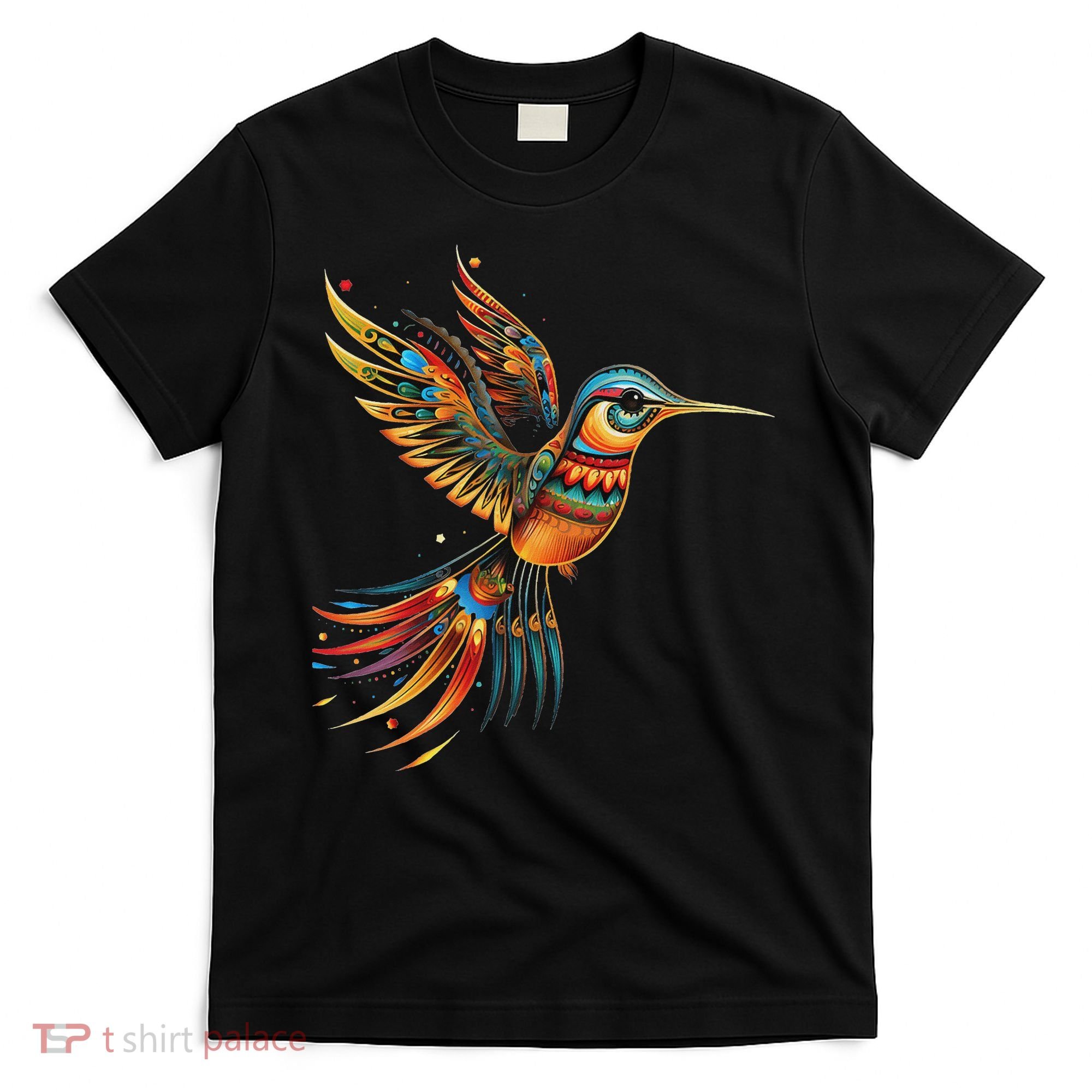 Hummingbird Indian Tribal Art Indian Indigenous T-Shirt