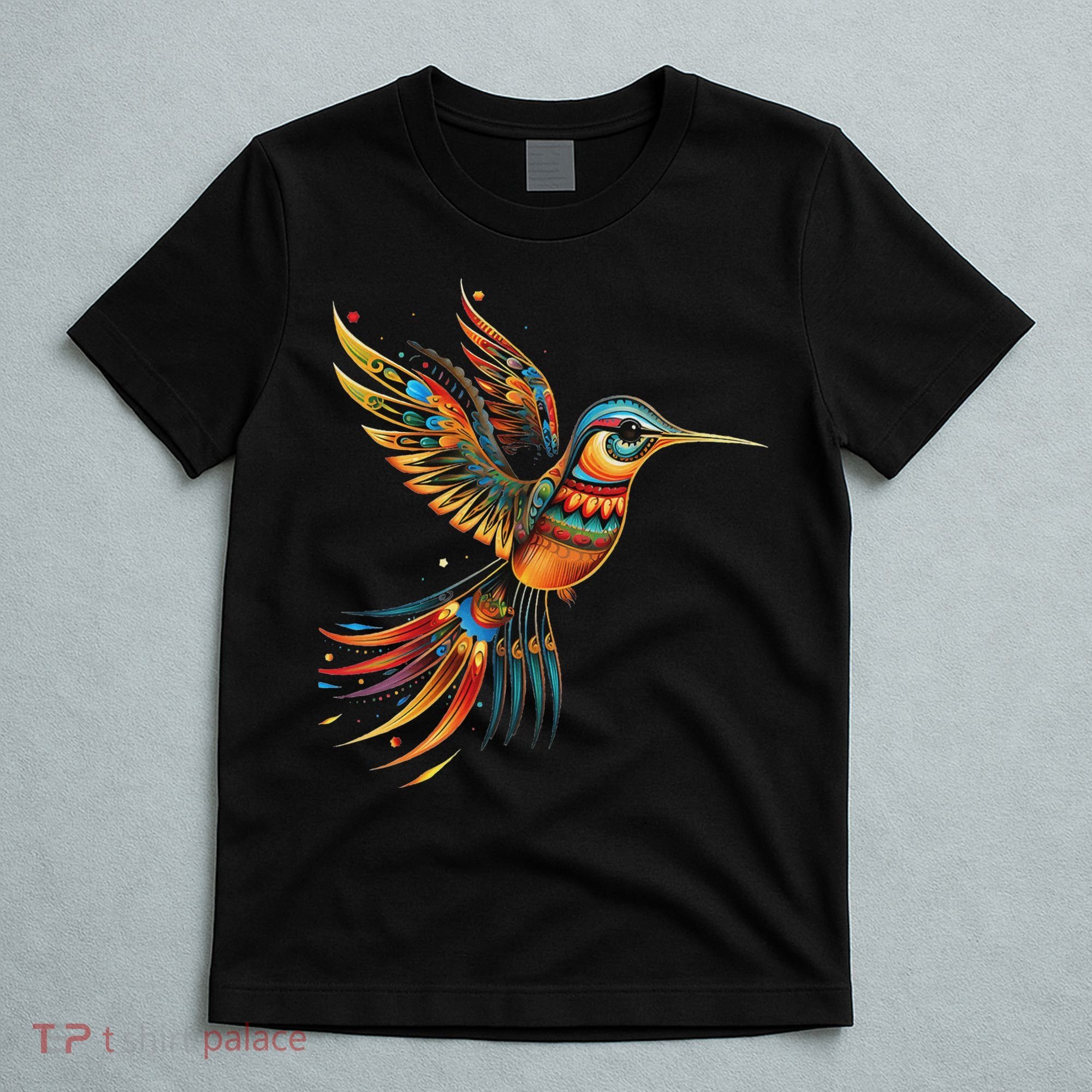 Hummingbird Indian Tribal Art Indian Indigenous T-Shirt