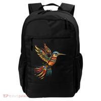 Hummingbird Indian Tribal Art Indian Indigenous Backpack thumb 0