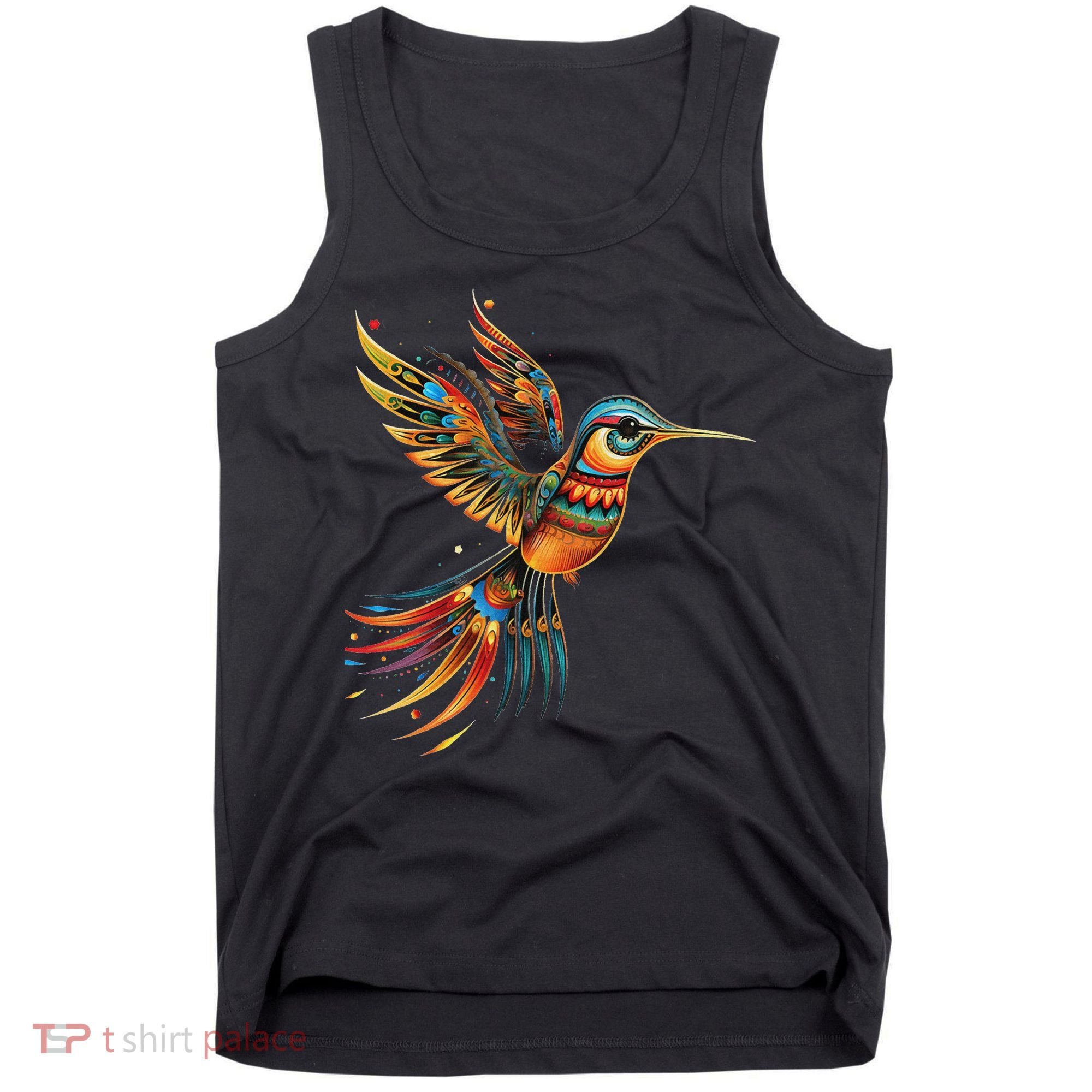 Hummingbird Indian Tribal Art Indian Indigenous Tank Top
