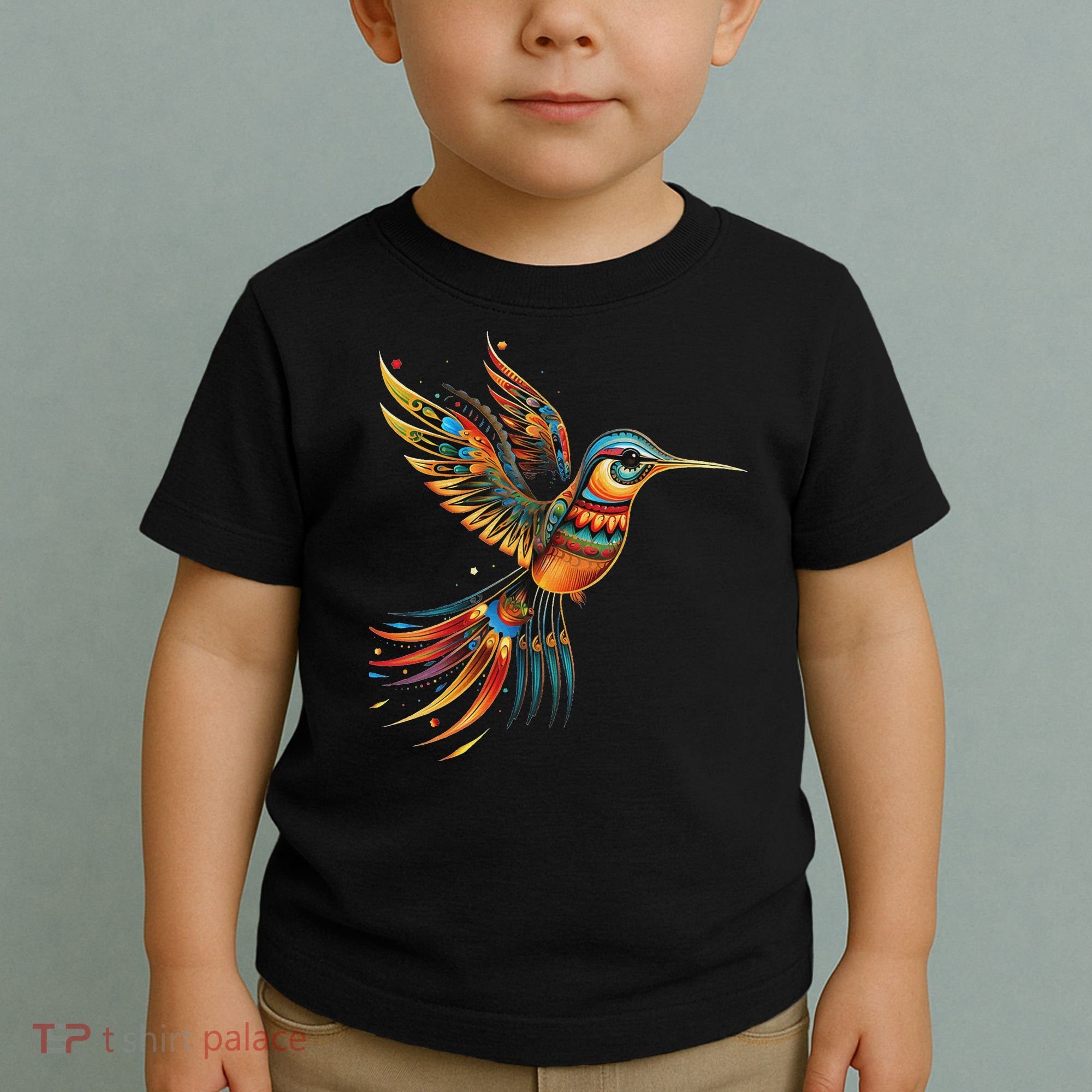 Hummingbird Indian Tribal Art Indian Indigenous Toddler T-Shirt
