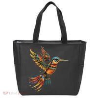 Hummingbird Indian Tribal Art Indian Indigenous Tote Bag thumb 0