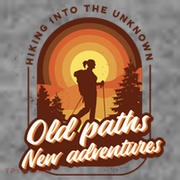 Hiking Into The Unknown Old Paths New Adventures Toddler Hoodie thumb 2