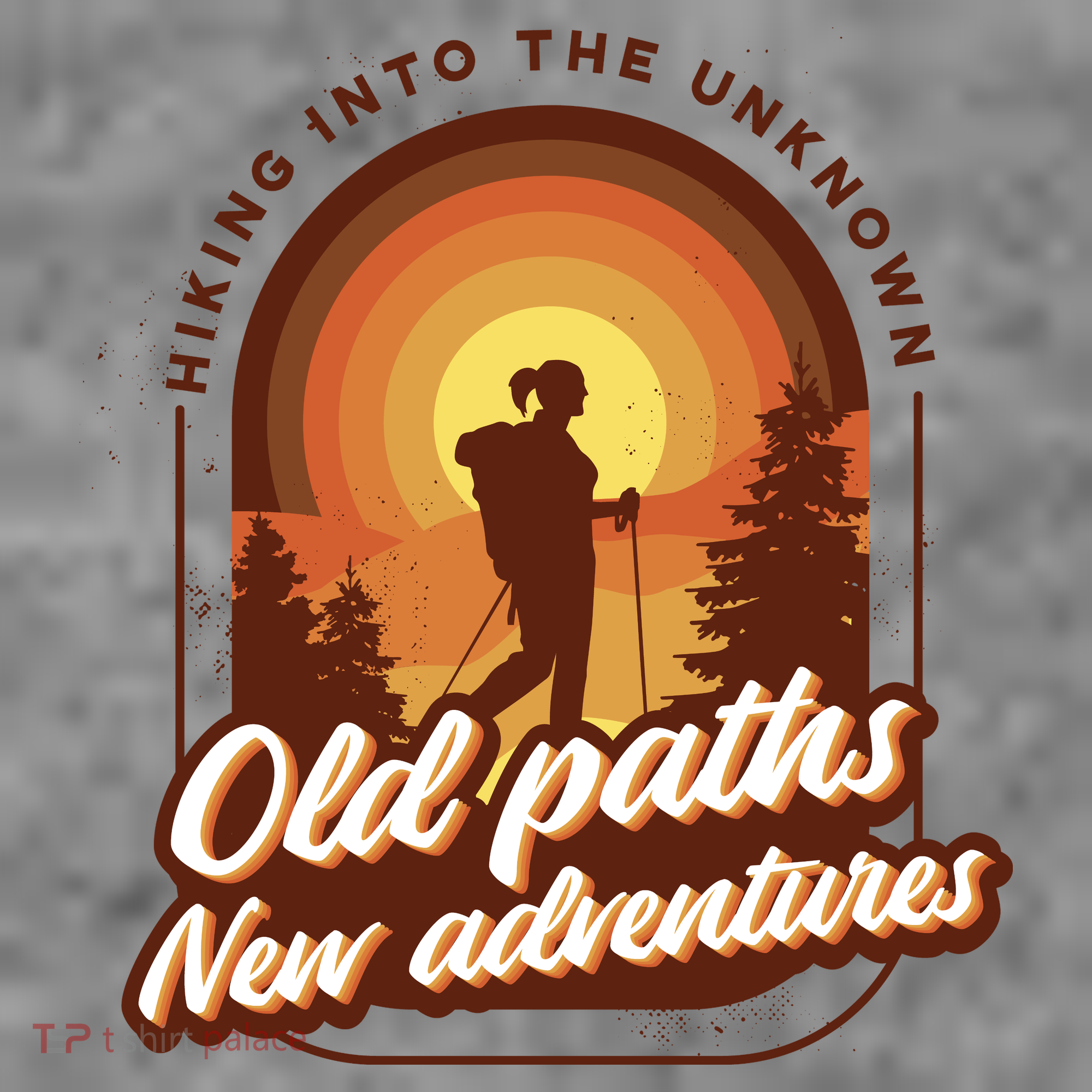 Hiking Into The Unknown Old Paths New Adventures Toddler Hoodie