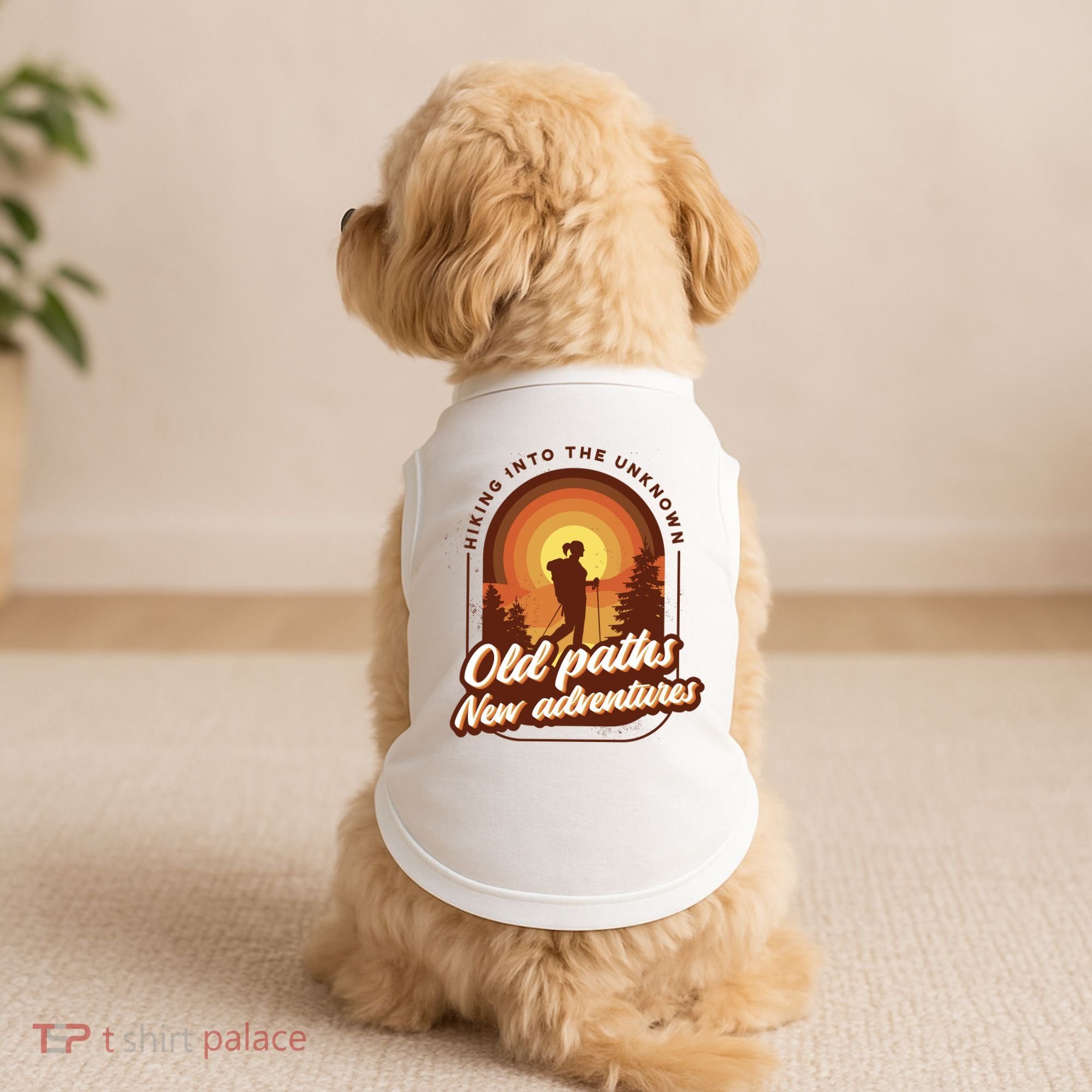 Hiking Into The Unknown Old Paths New Adventures Doggie Tank