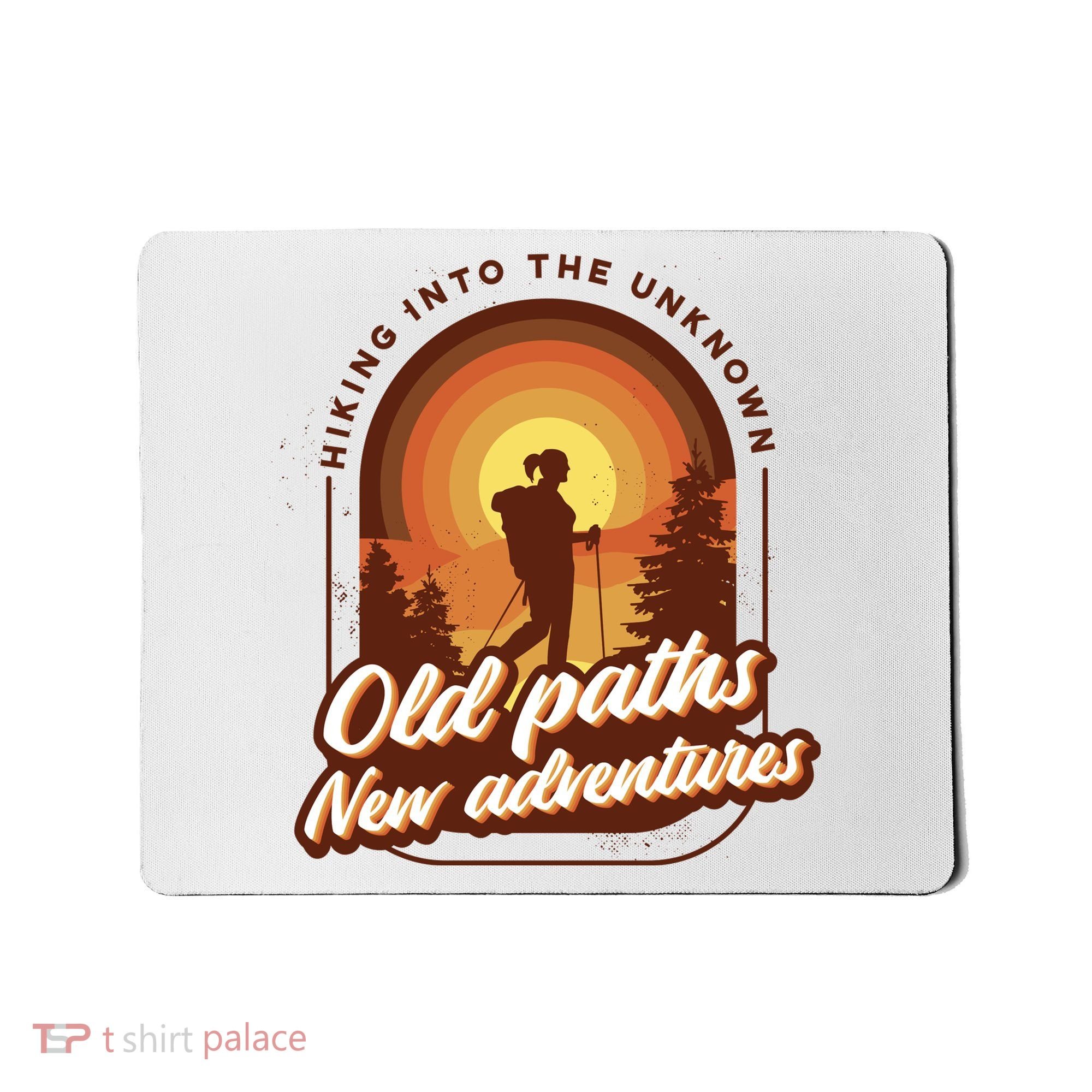 Hiking Into The Unknown Old Paths New Adventures Mousepad
