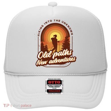 Hiking Into The Unknown Old Paths New Adventures Hat