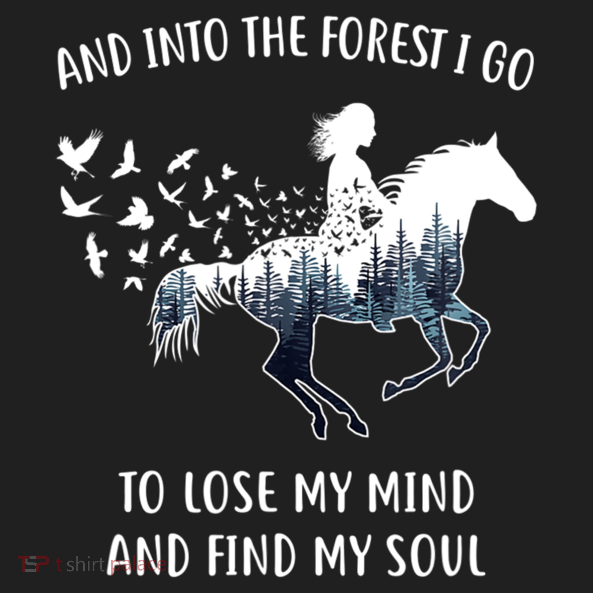 Horse Into The Forest I Go Horse Riding Funny Gift Beanie