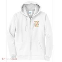 Hi Im The Teacher Its Me Funny Teacher Gift Full Zip Hoodie thumb 0