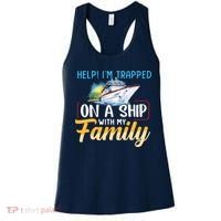 Help I'm Trapped On A Ship With My Family Cruise Women's Tank Top thumb 0