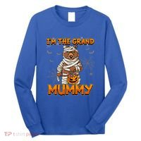 Halloween IM The Grand Mummy Grandma Halloween Great Gift Long Sleeve Shirt thumb 0
